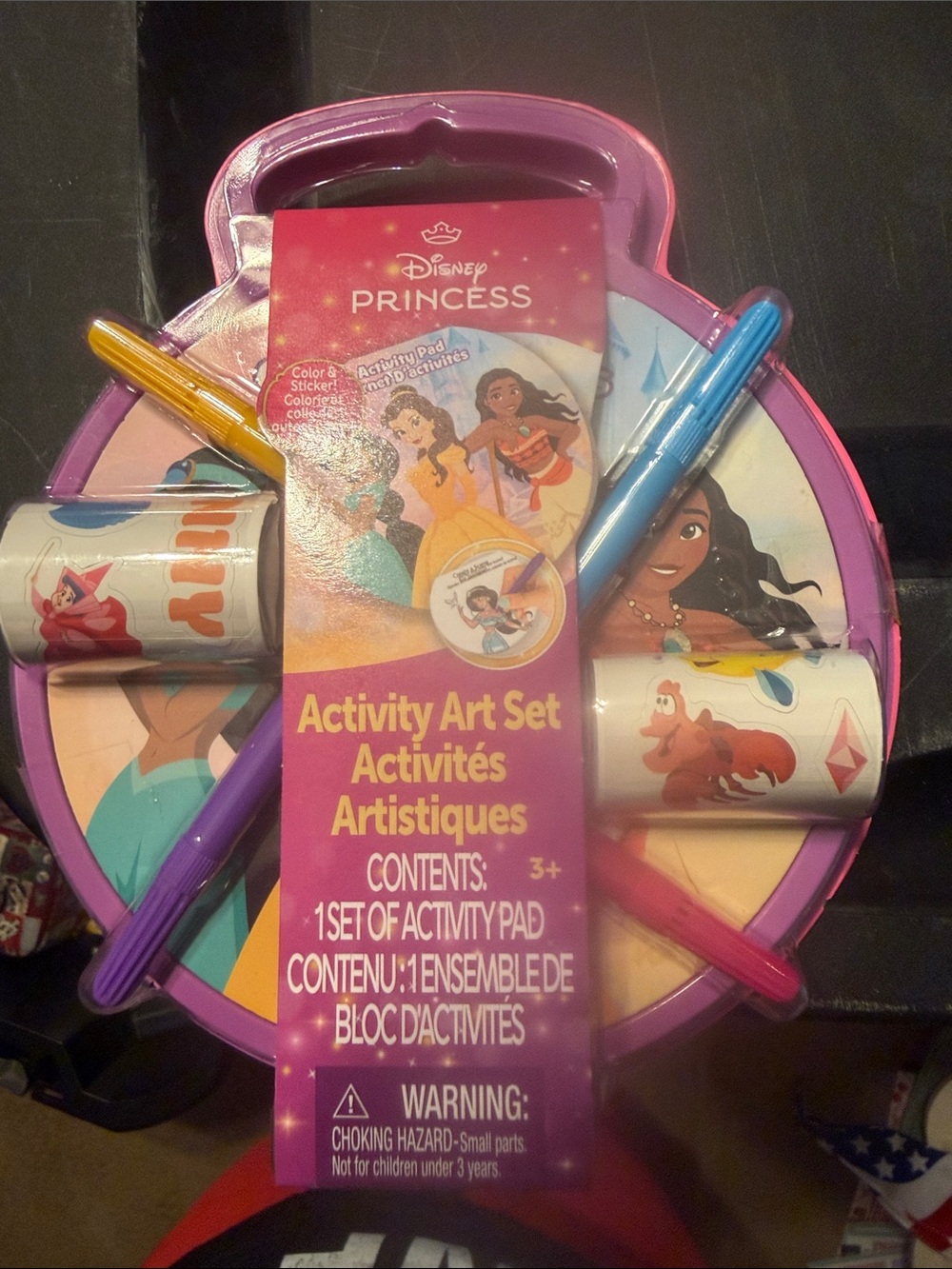 Disney Princess Activity Art Set - Purple & Pink